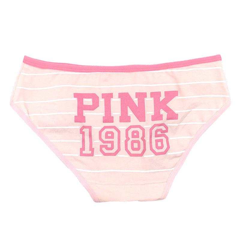 2022 Top Selling 100% Pure Cotton High Quality Cute Organic Mid Waist Underwear Panty - QuitePeach.com