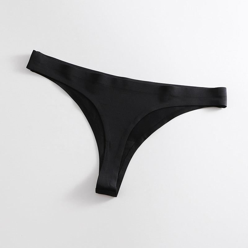 Comfortable Lightweight Blank Traceless Seamless Thong Panty - QuitePeach.com