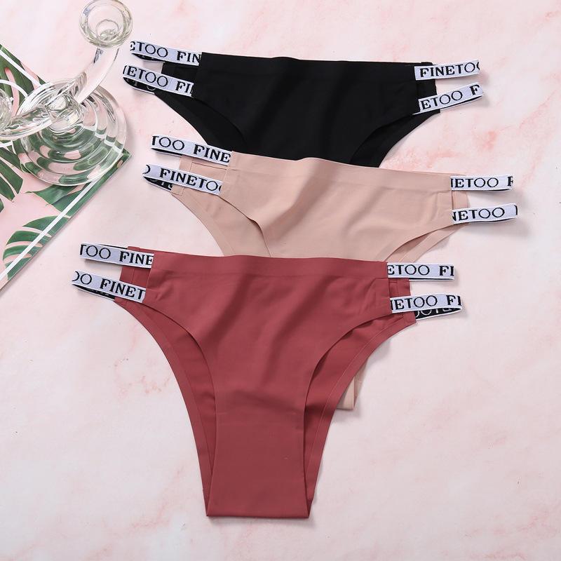 Calvin Klein soft seamless peach thong panty - L