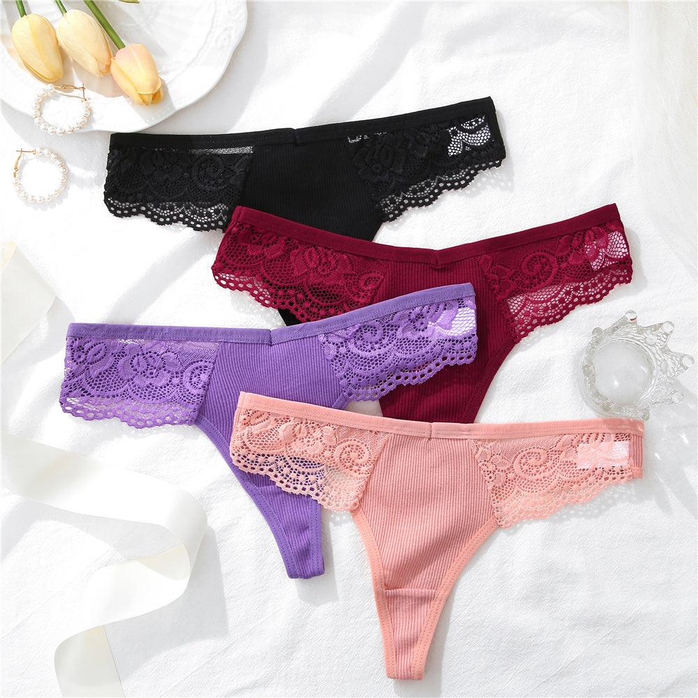 Fashion 4pcs Panties Underwear Briefs Sexy Sorted Color @ Best